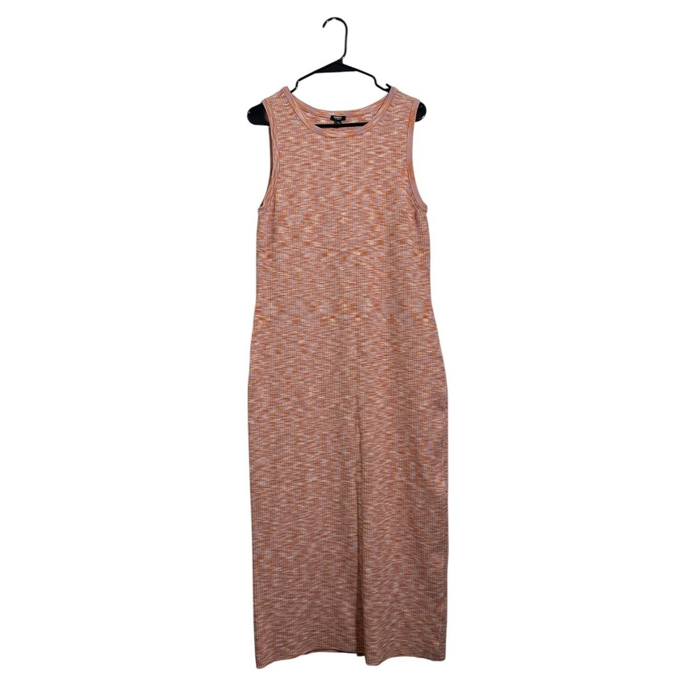 Express Body Contour Multi Color Space Dye Ribbed Sleeveless Maxi Dress Size‎ XL
